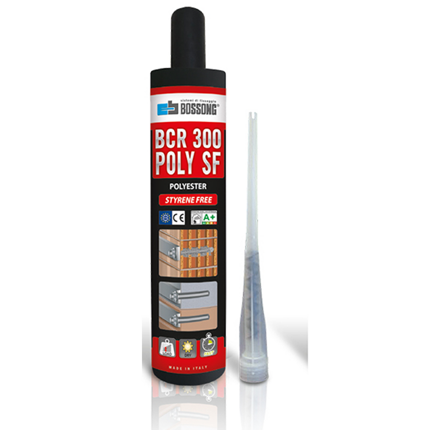 BOSSONG BCR POLY SF300ml